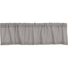 Burlap Dove Grey Valance 16x72 - The Village Country Store 