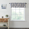 Dorset Navy Floral Valance 16x72 - The Village Country Store 