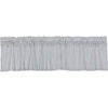 Sawyer Mill Blue Ticking Stripe Valance 16x72 - The Village Country Store 