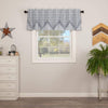 Sawyer Mill Blue Valance Layered 20x72 - The Village Country Store 