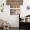 Sawyer Mill Charcoal Plaid Valance 16x60 - The Village Country Store
