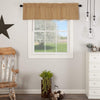 Simple Life Flax Khaki Valance 16x60 - The Village Country Store