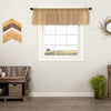 Tobacco Cloth Khaki Valance Fringed 16x60 - The Village Country Store