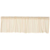 Tobacco Cloth Natural Valance Fringed 16x72 - The Village Country Store 