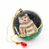 Handpainted Cat Ornaments, Set of 2 - The Village Country Store 