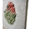 Handwoven Boho Wall Hanging, Neutral with Pop of Color - The Village Country Store 