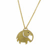 Elephant Pendant Brass Necklace - The Village Country Store