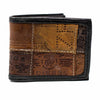 Beaurer Creations Bags Men's Bifold Leather Patch Wallet