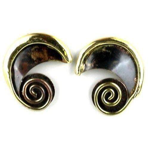 Brass Images (N) Brass Images Evolution Brass Post Earrings - Brass Images (N)