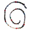 Face Mask/Eyeglass Paper Bead Chain, Black and Red - The Village Country Store