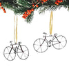 Recycled Wire Bicycle Ornament, Set of 2 - The Village Country Store