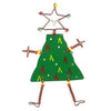 Creative Alternatives The Takataka Collection Dancing Girl Christmas Tree Pin - Creative Alternatives