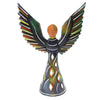 Hand Painted 9 Inch Standing Metal Angel - Croix des Bouquets (H) - The Village Country Store 