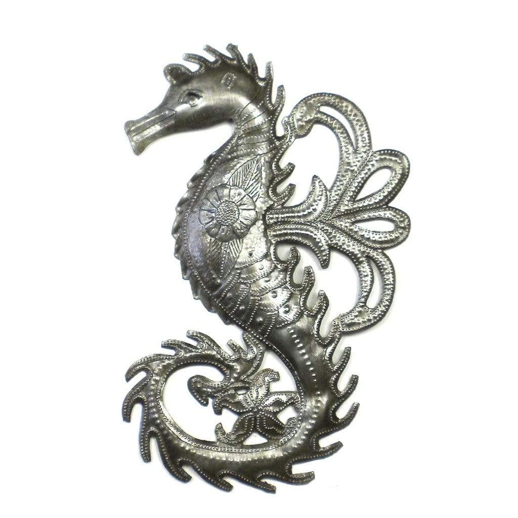 Seahorse Metal Wall Art - Croix des Bouquets - The Village Country Store