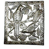 Two Birds Metal Wall Art - 11 by 12 Inches - Croix des Bouquets - The Village Country Store 