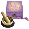 Mini Meditation Bowl Box: 2" Crown Chakra - DZI (Meditation) - The Village Country Store 