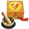 Mini Meditation Bowl Box: 2" Solar Plexus Chakra - DZI (Meditation) - The Village Country Store 