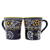Pair of Flared Cup - Blue - Encantada - The Village Country Store