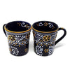 Pair of Flared Cup - Blue - Encantada - The Village Country Store