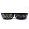 Encantada Pottery Half Moon Bowls - Blue, Set of Two - Encantada