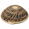 Woven Sisal Basket, Wheat Stalk Spirals In Natural - The Village Country Store 