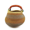 Bolga Pot Design Market Basket, Mixed Colors - The Village Country Store 