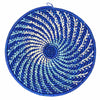 Woven Sisal Fruit Basket, Blues - The Village Country Store 