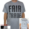 Global Crafts Tee Shirts Medium / Gray Unisex Fair Trade Tee Shirt Large Fair Trade - Freeset