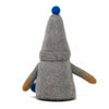 Winter Blues Felt Gnomes Trio, Set of 3 - The Village Country Store