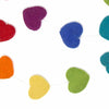 Global Groove Direct Kids Hand Crafted Felt from Nepal: Hearts Garland, Multicolored