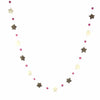 Hand Crafted Felt from Nepal: Stars Garland, Grey/Pink - The Village Country Store 