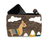 Hand Crafted Felt: Llama Pouch - The Village Country Store 