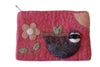 Hand Crafted Felt: Sloth Pouch - The Village Country Store 
