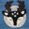 Hand Crafted Felt: Stag Pouch - The Village Country Store 