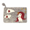 Hand Crafted Felt Unicorn Pouch - The Village Country Store 