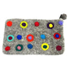 Polka Dot Felt Clutch - The Village Country Store 