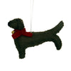 Dachshund Felt Ornament - Global Groove (H) - The Village Country Store 