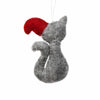 Hand Felted Christmas Ornament: Cat - Global Groove (H) - The Village Country Store 