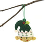 Global Groove Holiday Ornaments Hand Felted Christmas Ornament: Elf - Global Groove (H)
