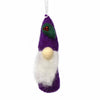 Christmas Ornament: Gnome, Purple - Global Groove (H) - The Village Country Store