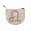 Felt Leo Zodiac Coin Purse - Global Groove - The Village Country Store