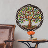 Rooted Tree of Life in Circle Haitian Metal Drum Wall Art - The Village Country Store 