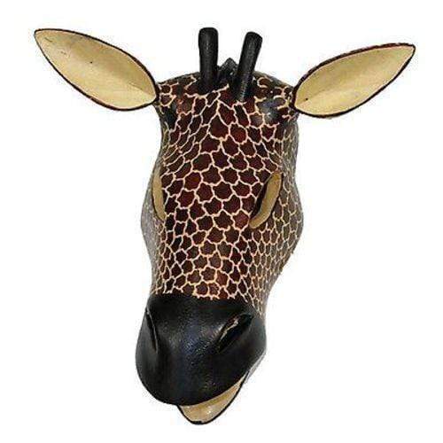 Jedando Handicrafts (H) Home Hand-carved African Giraffe Mask - Jedando Handicrafts (H)