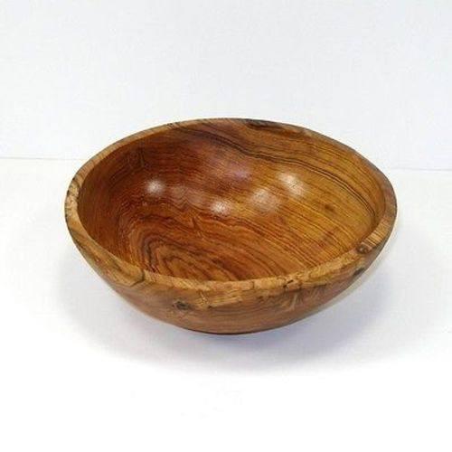 Jedando Handicrafts Tableware 9 inch Hand carved Olive Wood Bowl - Jedando Handicrafts