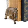 Carved Wood Zebra Book Ends, Set of 2 - The Village Country Store 