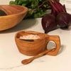 Kahero Farm Tableware Reclaimed Olive Wood Salt Pot - Kahero Farm - Kenya