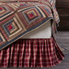 Braxton King Bed Skirt 78x80x16 - The Village Country Store 