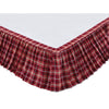 Braxton Queen Bed Skirt 60x80x16 - The Village Country Store 