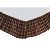 Heritage Farms Primitive Check King Bed Skirt 78x80x16 - The Village Country Store 