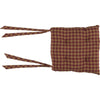 Burgundy Star Chair Pad - The Village Country Store
